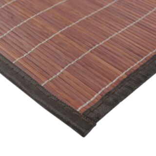 Tapis Bali Chic Bambou Chocolat