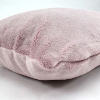 Coussin Comete rose poudré extra doux