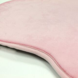 Tapis nuage rose poudré extra doux