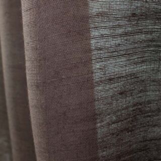 TRIBU rideau Jute coton 150x250 chocolat